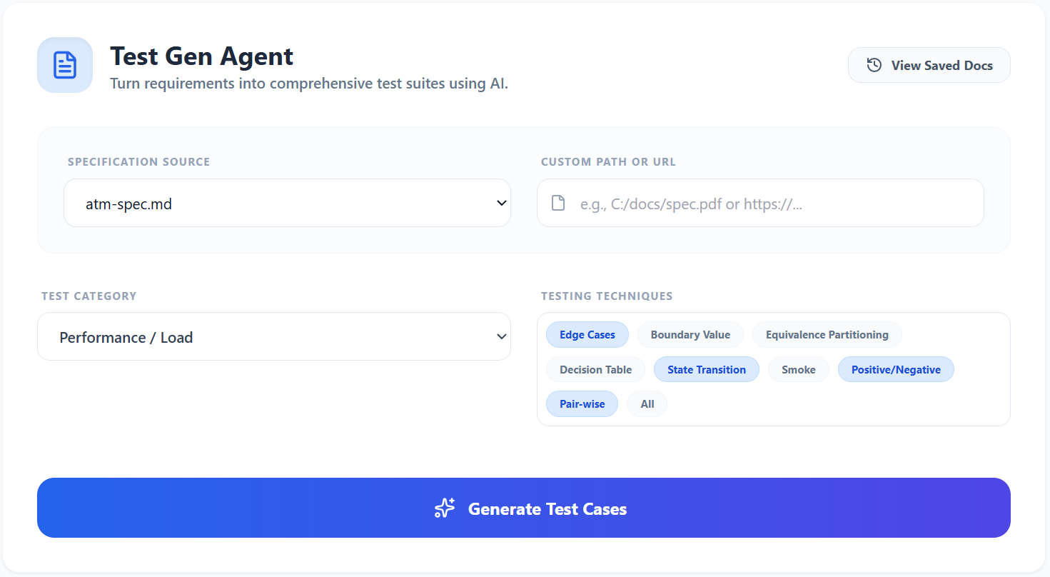 Test Gen Agent